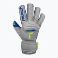 Rękawice bramkarskie Reusch Attrakt Gold Evolution Cut vapor gray/safety yellow/deep blue 6