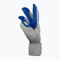Rękawice bramkarskie Reusch Attrakt Gold Evolution Cut vapor gray/safety yellow/deep blue 8