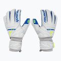Rękawice bramkarskie dziecięce Reusch Attrakt Silver Roll Finger vapor gray/safety yellow/deep blue