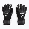 Rękawice bramkarskie dziecięce Reusch Attrakt Infinity Finger Support 2022 black