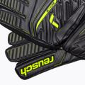 Rękawice bramkarskie dziecięce Reusch Attrakt Starter Solid black/safety yellow 4