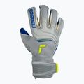 Rękawice bramkarskie Reusch Attrakt Gold X Evolution Cut Finger Support vapor gray/safety yellow 6