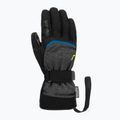 Rękawice narciarskie Reusch Outset R-Tex XT black melange/safety yellow/brilliant blue 2