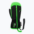 Rękawice narciarskie dziecięce Reusch Ben Mitten black/neon green 6