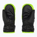 Rękawice narciarskie dziecięce Reusch Ben Mitten black/neon green 2