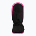 Rękawice narciarskie dziecięce Reusch Ben Mitten black/ knockout pink 3