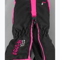 Rękawice narciarskie dziecięce Reusch Ben Mitten black/ knockout pink 5