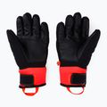 Rękawice narciarskie dziecięce Reusch Worldcup Warrior Prime R-TEX XT black/fluo red 2