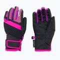 Rękawice narciarskie dziecięce Reusch Duke R-TEX XT black/pink glo
