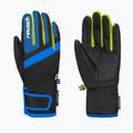 Rękawice narciarskie dziecięce Reusch Duke R-Tex XT black/brilliant blue/safety yellow