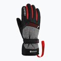 Rękawice narciarskie dziecięce Reusch Flash Gore-Tex black/black melange/fire red 2