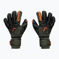 Rękawice bramkarskie Reusch Attrakt Freegel Fusion Ortho-Tec Goaliator desert green/shock orange