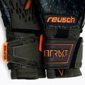 Rękawice bramkarskie Reusch Attrakt Freegel Fusion Ortho-Tec Goaliator desert green/shock orange 5
