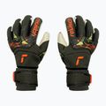 Rękawice bramkarskie Reusch Attrakt Speedbump Ortho-Tec desert green/shocking orange