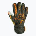 Rękawice bramkarskie Reusch Attrakt Grip Finger Support desert green/shocking orange 5