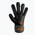 Rękawice bramkarskie dziecięce Reusch Attrakt Gold X Finger Support desert green/shock orange/black 6