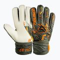 Rękawice bramkarskie dziecięce Reusch Attrakt Solid Finger Support desert green/shocking orange 4