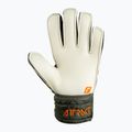 Rękawice bramkarskie dziecięce Reusch Attrakt Solid Finger Support desert green/shocking orange 6