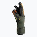 Rękawice bramkarskie dziecięce Reusch Attrakt Gold X desert green/shock orange/black 7
