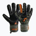 Rękawice bramkarskie dziecięce Reusch Attrakt Freegel Silver desert green/shock orange/black 4