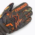 Rękawice bramkarskie dziecięce Reusch Attrakt Silver desert green/shocking orange/black 3