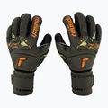 Rękawice bramkarskie Reusch Attrakt Duo Ortho-Tec desert green/shocking orange/black