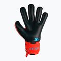 Rękawice bramkarskie Reusch Attrakt Gold X Evolution Cut Finger Support bright red/future blue/black 5