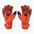 Rękawice bramkarskie Reusch Attrakt Gold X Evolution Cut Finger Support bright red/future blue/black