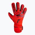 Rękawice bramkarskie dziecięce Reusch Attrakt Grip Evolution Finger Support bright red/future blue 4