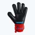 Rękawice bramkarskie dziecięce Reusch Attrakt Silver Roll Finger bright red/future blue/black 5