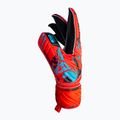 Rękawice bramkarskie dziecięce Reusch Attrakt Silver Roll Finger bright red/future blue/black 6