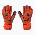 Rękawice bramkarskie dziecięce Reusch Attrakt Silver Roll Finger bright red/future blue/black