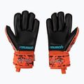 Rękawice bramkarskie dziecięce Reusch Attrakt Silver Roll Finger bright red/future blue/black 2