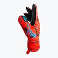 Rękawice bramkarskie dziecięce Reusch Attrakt Silver bright red/future blue/black 6