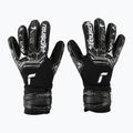 Rękawice bramkarskie Reusch Attrakt Infinity Finger Support black