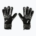 Rękawice bramkarskie dziecięce Reusch Attrakt Infinity Finger Support black