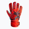 Rękawice bramkarskie dziecięce Reusch Attrakt Solid bright red/future blue 4