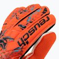 Rękawice bramkarskie dziecięce Reusch Attrakt Solid bright red/future blue 3