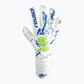 Rękawice bramkarskie Reusch Pure Contact Gold X white/deep blue 4