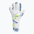 Rękawice bramkarskie Reusch Pure Contact Gold X white/deep blue 5