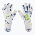 Rękawice bramkarskie Reusch Pure Contact Gold X white/deep blue