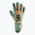 Rękawice bramkarskie Reusch Pure Contact Gold shark green/shocking orange 4