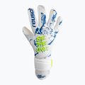 Rękawice bramkarskie Reusch Pure Contact Silver white/deep blue 4