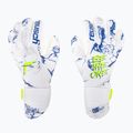 Rękawice bramkarskie dziecięce Reusch Pure Contact Silver white/deep blue