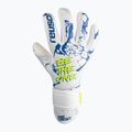 Rękawice bramkarskie dziecięce Reusch Pure Contact Silver white/deep blue 4