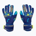 Rękawice bramkarskie Reusch Attrakt Aqua true blue/gold/aqua blue