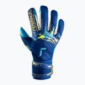 Rękawice bramkarskie Reusch Attrakt Aqua true blue/gold/aqua blue 4