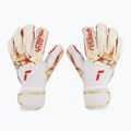 Rękawice bramkarskie Reusch Attrakt Gold X GluePrint white/gold/fiery red