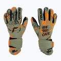 Rękawice bramkarskie dziecięce Reusch Pure Contact Gold shark green/shocking orange
