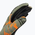Rękawice bramkarskie dziecięce Reusch Pure Contact Gold shark green/shocking orange 3